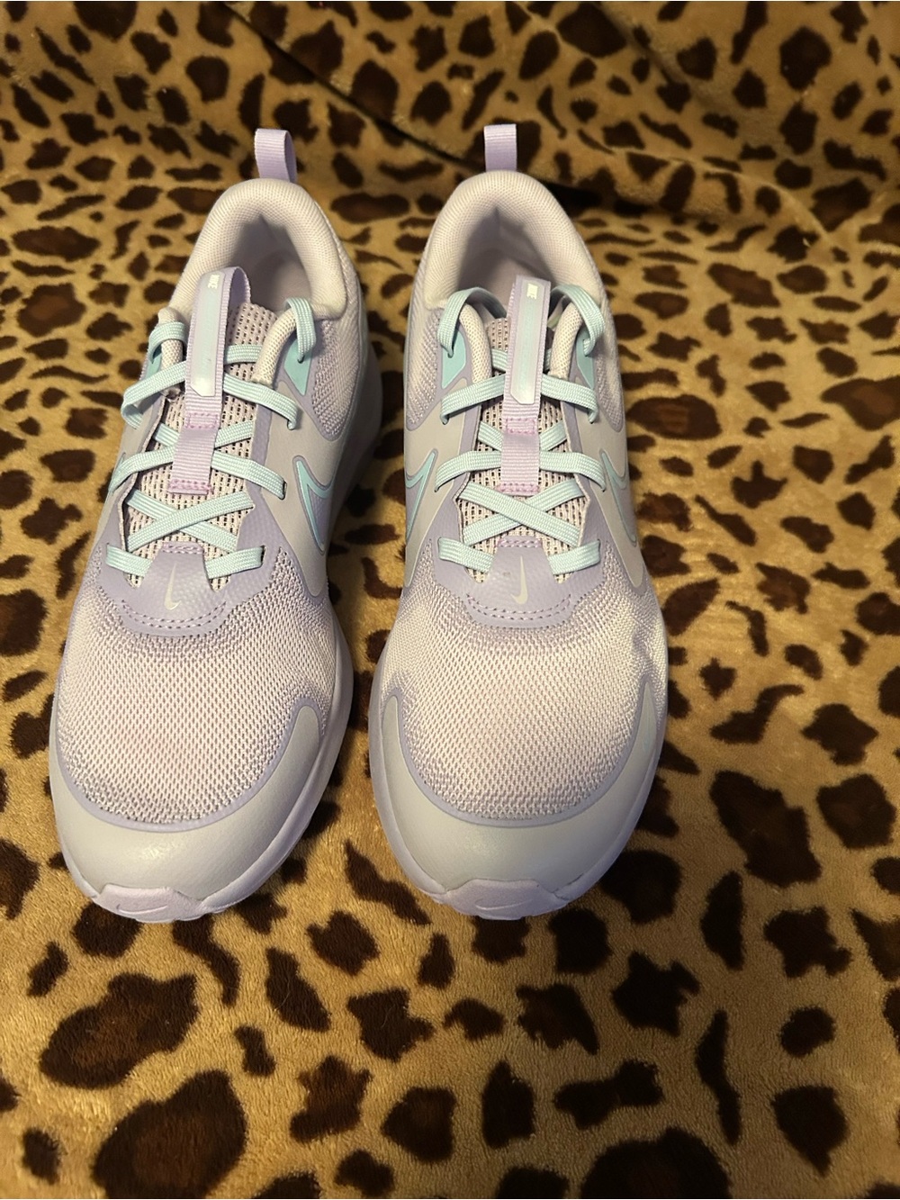 Nike Kids Sneakers in Lavender and Mint